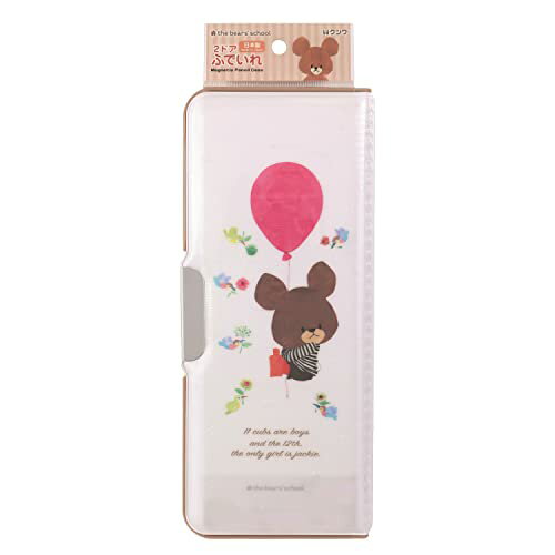 ペンケースバルーン/筆入れ/006JKA・Color:バルーンSize:筆入れ・パッケージ個数:1・【仕様】絵本「くまのがっこう」デザインがかわいいマグネット筆入・【特徴1】ランドセルにピッタリ2ドアコンパクトタイプ・【特徴2】細めから太めの鉛筆に対応の鉛筆ホルダー(7本収納)・【材質】（表紙）PVC、（成型皿）HIPS、（鉛筆ホルダー）PE・【本体サイズ】H223×W94×D29mm説明 クツワ kutsuwa 学童文具 学童 文具 文房具 マグネット筆入 くまのがっこう バルーン 筆入 筆箱 ふでばこ ペンケース くまがく ジャッキー くま かわいい 小学校 小学生 女の子 女子 大容量 キャラクター 1年生 入学 日本製 両面 2ドア