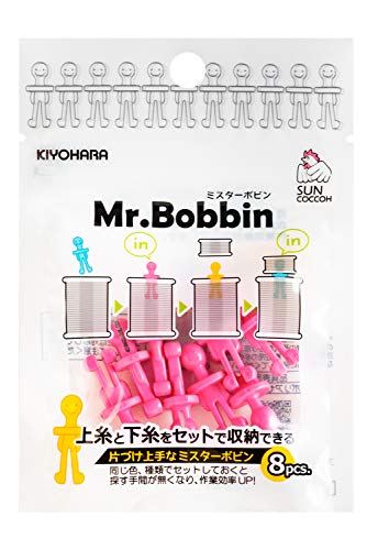 KIYOHARA サンコッコー ミスターボビン ピンク 8個 SUN60-91