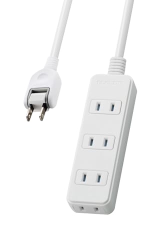 エレコム 電源タップ ほこり防止シャッター付き 配線しやすい180°スイングプラグ 4個口 2m ホワイト T-ST02-22420WH エレコム 電源タップ ほこり防止シャッター付き 配線しやすい180°スイングプラグ 4個口 2m ホワイト T-ST02-22420WH