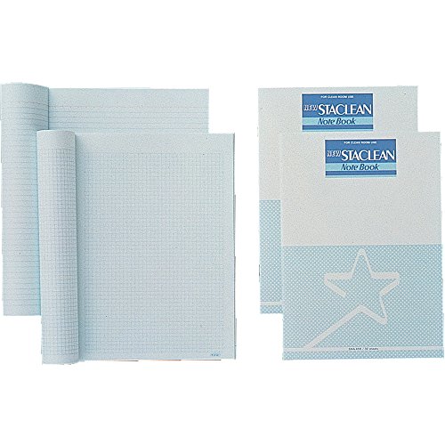 NOTE - サクラクレパス 桜井 ニュ-スタクリンRCノート A4 5mm方眼 (10冊入) SNA45BR クリーンルーム用文房具