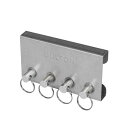 ダルトン(Dulton) マグネット キー ストレージ Keyring 4pcs GALVANIZED 121-375GV(3)