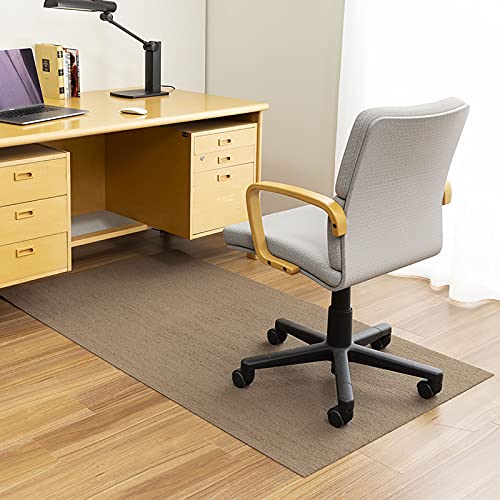 サンコー ゲーミングチェアマット 床保護 160×90cm ロング 長い 大 ずれない デスク 椅子 フローリング..