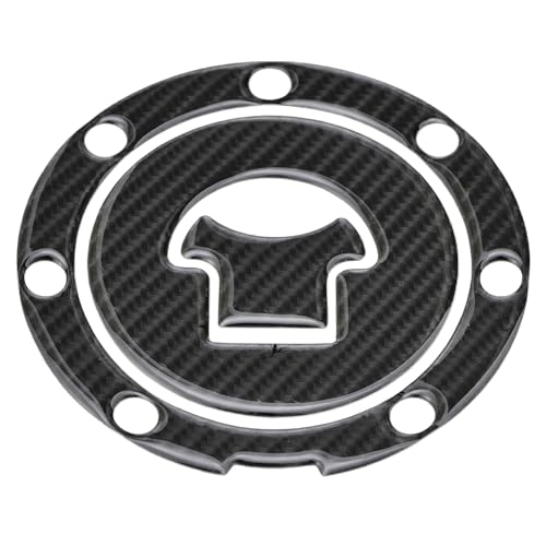 デイトナ(Daytona) バイク用 傷防止シール タンクキャップパッド ポッティングタイプ ホンダ1(CB400SF等) カーボン調 9733