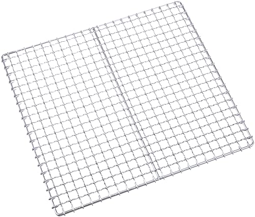 遠藤商事 TKG 焼き網 間口(mm)×奥行(mm)360×330 熱に強い鉄にクロームメッキ 線の直径φ2.5mmで太く耐久性がいい 網目13