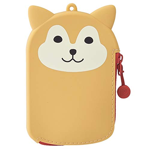 かわいいシバイヌ/1個 (x 1)/A7784-2・Color:シバイヌPatternName:単品・パッケージ個数:1・【商品】 カードと小物をまとめて持ち運べるパスポーチ・【裏面】 ICカードが入るカードポケット付き・【ファスナー部】 L字型ファスナー・【本体上部】 チェーンやリールを取り付けれるフック付きチェーン等は付属していません・【材質】『プ二ッ』とした感触のシリコン製カードと小物をまとねて持ち運べるパスポーチ。 かわいい動物柄の裏面にはICカードが入るカードポケット付きなので自動改札でもスムーズに使えます。 側面にあるL字型のファスナーには小銭やポイントカードを入れて一緒に持ち運びができます。