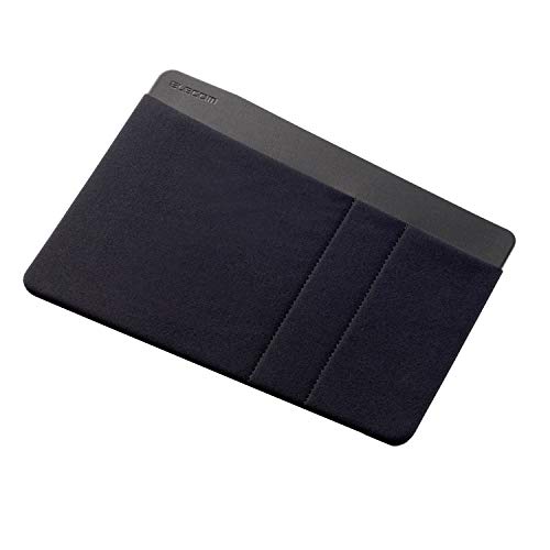 エレコム ノートPCポケットガジェットケース 小物収納 3気室(大・中・小) ブラック PCA-LTP01BK cieldeneige-10001816 Ciel de neige パッケージ画像