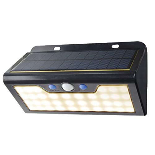 エルパ (ELPA) LEDセンサーウォールライト (大/電球色/ソーラー式/防水) 人感センサー/屋外/ESL-K411SL(L)