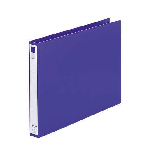 リヒトラブ リングファイル B4E 2穴 青 F875U-8