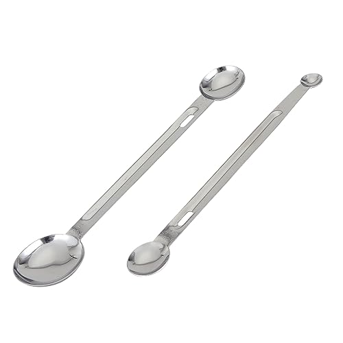 Kitchen Scales - 貝印 KAI ステンレス ロング 計量スプーン 2本セット 大さじ 小さじ 小さじ1/2 少々 4種類 食洗機対応 シルバー KAI KITCH