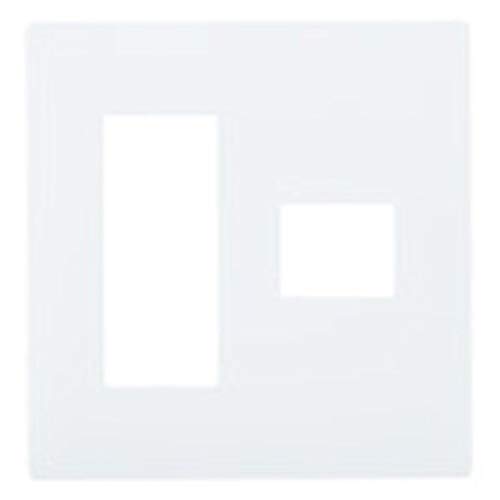 パナソニック(Panasonic) アドバンスシリーズ コンセントプレート 4コ用 3コ+1コ用 マットホワイト WTL7074WK