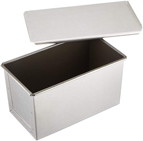 遠藤商事 TKG 食パン型 1.5斤 奥行×幅×高さ(mm)内210(200)×112(102)×120 アルタイト材にフッ素を施し熱に強く食材(3.0)