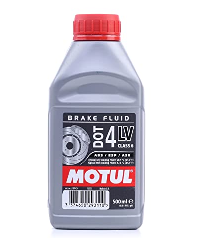 -/-/Motul DOT 4 LV BRAKE FLUID・パッケージ個数:12・ドライ沸点：267℃ ウェット沸点：172℃・FMVSS 116 DOT 4/DOT 3SAE J 1703 SAE J 1704 ISO 4925 (Cl...