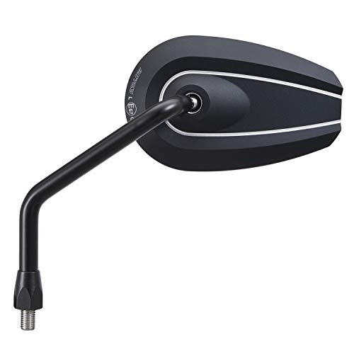 デイトナ(Daytona) バイク ミラー 10mm 正ネジ ハーレーダビッドソン/国産兼用 新保安基準適合 Dミラー H-D TYPE6 片側