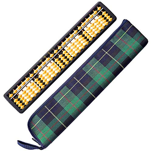 雲州堂 そろばんパック 23桁 U-23Eソロバンパツク#36 青