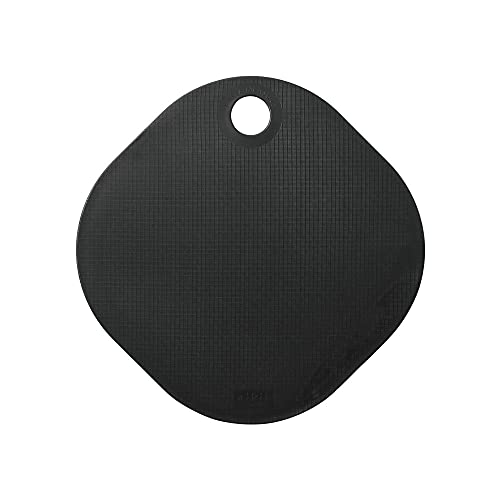 アンドエヌイー(&NE) カッティングボード nikii ブラック 1枚 幅18.5cm×奥行き18.5cm×厚さ0.3cm まな板 日本製 食