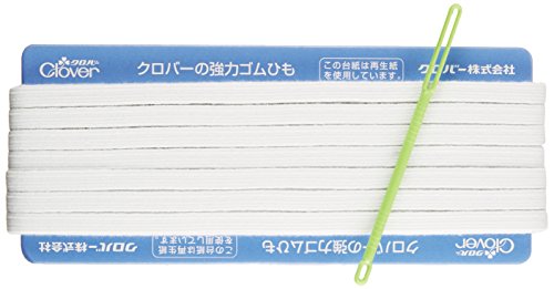 Clover 強力替えゴム 6コール 白 26-059