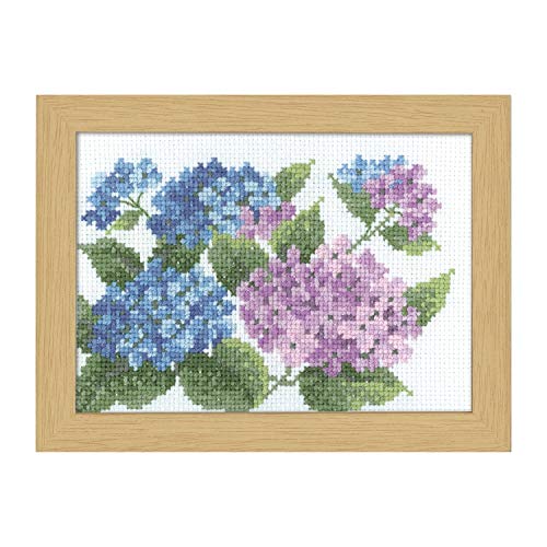 Rakuten - オリムパス製絲(Olympus Thred) 12ヶ月の花フレーム 6月アジサイ 額外径:約15×20cm OLY-K7512