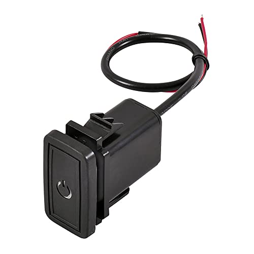 Catch Tanks - エーモン(amon) プッシュスイッチ(トヨタ・ダイハツ車用) ON-OFF DC12V・500mA 3219