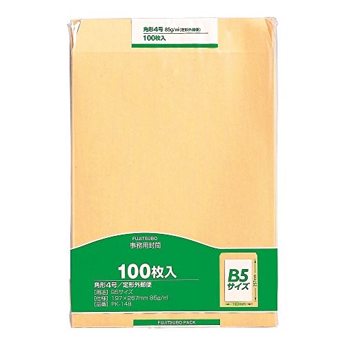 クラフト茶/B5 (角形4号)/PK-148・Size:B5 (角形4号)・パッケージ個数:1・寸法・入数：197×267mm 100枚入197×267古紙100%エコ商品事務作業用やショップ用として。B5ギリギリサイズ。 商品名:マルアイ...