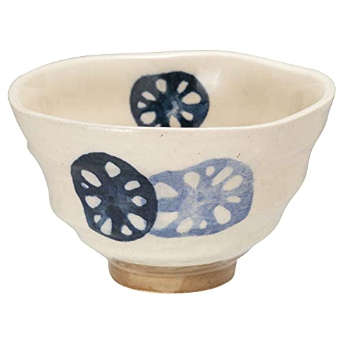 美濃焼 軽量 茶碗 土物 れんこん 133-61222