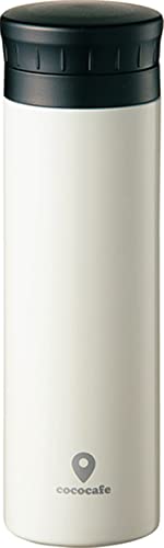 カクセー(Kakusee) cococafe (ココカフェ)真空二重マグ300ml ホワイト 軽量モデル