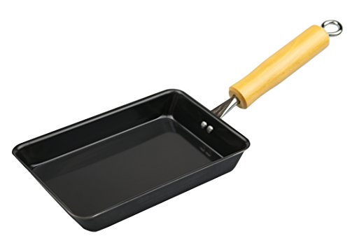 パール金属 燕三条製 鉄 卵焼き フライパン IH対応 玉子焼き器 The鉄 HB-2408ブラック卵焼き フライパ..