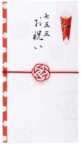 七五三お祝いホワイト/約9.5×17.8cm/MBU-005・Style:七五三お祝い・パッケージ個数:1・本体サイズ:約9.5×17.8cm・本体重量:約13g・素材・材質:紙 ハリガネ ゴム・原産国:日本・中袋：1枚 ／ 目安金額：5 ...