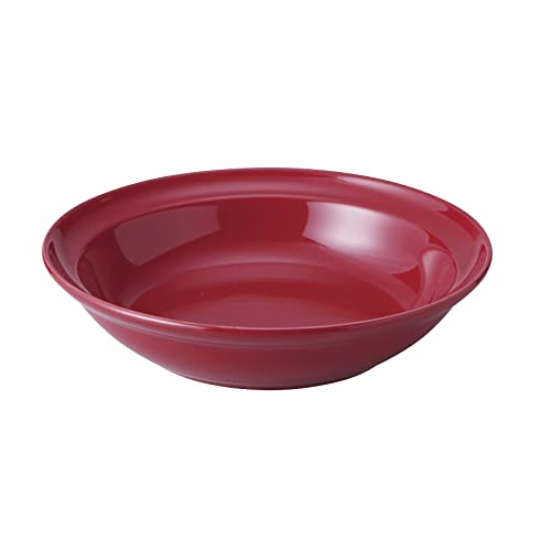 HINATA ヒナタ カレー&パスタ レッド 直径21×高さ4.6cm T-942062