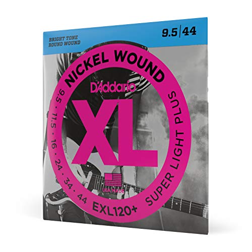 1セット/095-44 Super Light Plus/EXL120+・Size:095-44 Super Light Plus・パッケージ個数:1・XL Nickel Woundは、D'Addarioで最も人気のあるエレキギター用弦で、六角形の高炭素鋼を採用したコアワイヤー(芯線)に、ニッケルメッキスチールワイヤーを精密に巻き付けています。・癖の無いサウンドと豊かなレンジ、またD'Addario製品を手に取ったことのある人なら、誰もが感じるであろう指先と一体化するようなフィール感。・明るい音色と正確なイントネーションを提供し、幅広い音楽スタイルにマッチする弦です。・こちらの商品は日本国内代理店商品となります。・並行輸入品に関しては、代理店を受けることが出来ませんのでお気を付け下さい。商品紹介 XL Nickel Woundは、D'Addarioで最も人気のあるエレキギター用弦で、六角形の高炭素鋼を採用したコアワイヤー(芯線)に、ニッケルメッキスチールワイヤーを精密に巻き付けています。 癖の無いサウンドと豊かなレンジ、またD'Addario製品を手に取ったことのある人なら、誰もが感じるであろう指先と一体化するようなフィール感。 明るい音色と正確なイントネーションを提供し、幅広い音楽スタイルにマッチする弦です。 こちらの商品は日本国内代理店商品となります。 並行輸入品に関しては、代理店を受けることが出来ませんのでお気を付け下さい。 ご注意（免責）必ずお読みください 【メール便配送】当商品はメール便配送となります。お届けはポスト投函のため日時指定は出来ません。到着は2~5日程度となります。（離島・一部地域を除く） また、メール便は紛失・破損の補償対象外となりますのでご了承下さい。