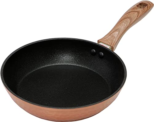 谷口金属 槌目鍛造 フライパン 20cm ガス火専用 厚底 こびりつきにくい PFOS PFOA フリー