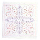 刺しゅうキット 『手縫いの花ふきんキット SASHIKO WORLD Hawaii ハイビスカス KSW-001』 Tulip チューリップ