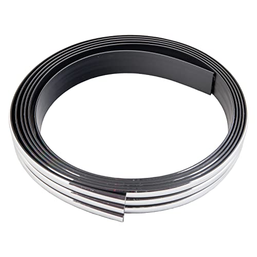 クリエイト X346 3列ラインモール クローム (幅6mm×3 長さ2.5m)X346