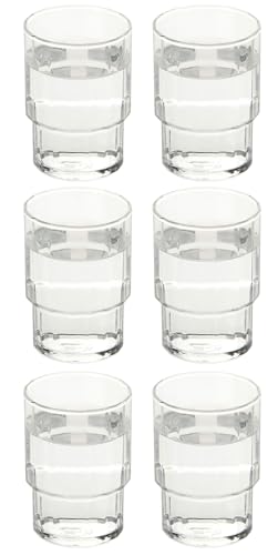 東洋佐々木ガラス HSスタック タンブラーグラス 240ml (6個セット) (00367HS)