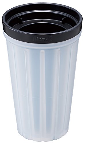 ライクイット (like-it) 製氷皿 俺のクラッシュアイス 約Ф8.9×高14.2cm ブラック 日本製 STK-07 クラッ..