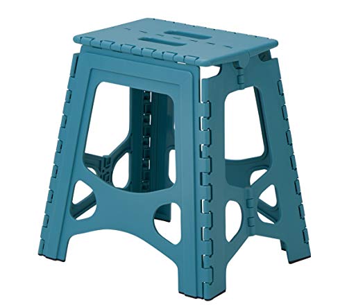 天馬(Tenma) 隙間に収納できる折り畳み踏み台 フォールディングステップ 室内用 脚立 軽くて持ち手付き..