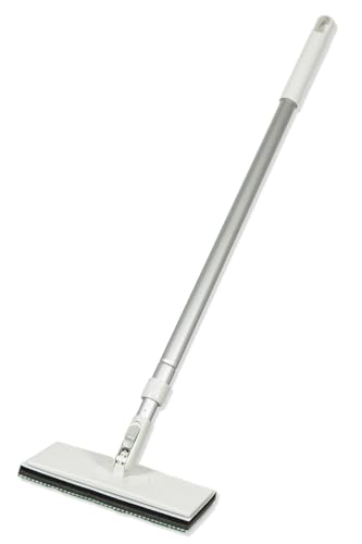 樂天商城 - アズマ 玄関タイルブラシスポンジF可動 掃除 水だけできれいに ブラシ繊維と吸着繊維を組み合わせた特殊加工 黒ずみ 泥 ライトグレー アズマブラ