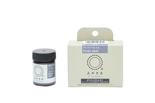 桂屋ファイングッズ みや古染 ECO染料 ポリエステルダイ ポリエステル100%繊維専用 Col.17 パールグレー