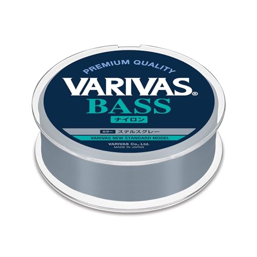 バリバス(VARIVAS) VARIVAS バス ナイロン 150m ステルスグレー 8LB
