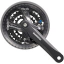 シマノ(SHIMANO) フロントチェーンホイール(MTB) FC-M361-L ブラック 48X38X28T 170mm 8S/7S チェーン