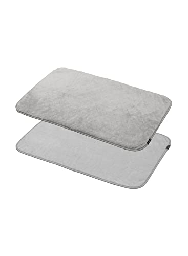 シービージャパン(CB JAPAN) carari(カラリ) バスマット タオル地 吸水力 マイクロファイバー 60×40cm ..