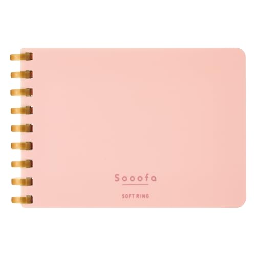 樂天商城 - コクヨ ソフトリング メモ Sooofa A7 変形 4mm方眼 80枚 桃 メ-SV778S4-P