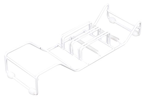 ホワイト/-/HB-1279・Color:ホワイト・パッケージ個数:1・製品サイズ:(約)幅95×奥行290×高さ50mm・製品重量:(約)190g・材質:本体/鉄(エポキシ樹脂塗装)、保護カバー・すべり止め/シリコーンゴム(耐熱温度200...