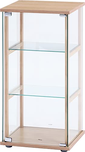 不二貿易 コレクションケース フィギュアケース 3段 幅42.5×奥行36.5×高さ85cm ナ...