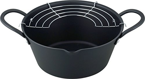 和平フレイズ 天ぷら鍋 22cm 深型 IH対応 ガス 鉄 揚げ鍋 揚げ物 鍋 天麩羅 両手 日本製 揚げづつみ AR-6290