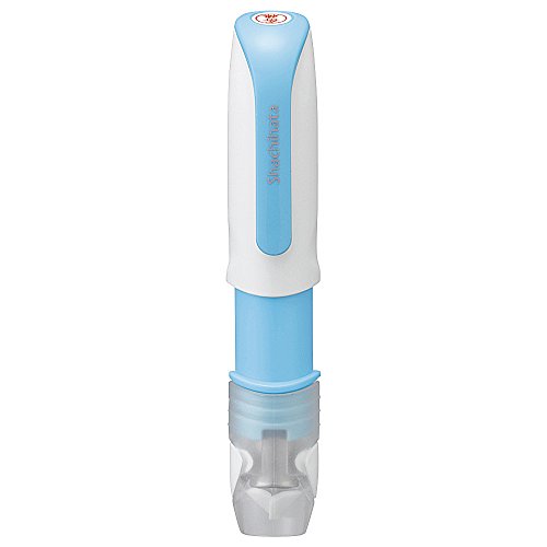 シャチハタ 印鑑 ネーム6 キャプレ メールオーダー式 印面6ミリ ブルー XL-U6-1/MO