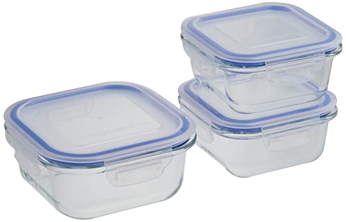 Freezers, Refrigerators - 和平フレイズ 電子レンジ・オーブンOK 耐熱ガラス容器 300ml×2個 ＆ 510ml レッシュ ME-7396
