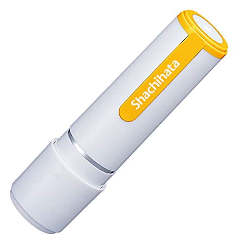 シャチハタ 印鑑 ハンコ ネーム9 メールオーダー式 ホワイトイエロー XL-9/CW4(MO)