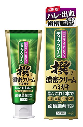 ディープクリーン撰 濃密クリームハミガキ 100g [医薬部外品] 「1450ppmの高濃度フッ素配合」(研磨剤無配合)(x 1)