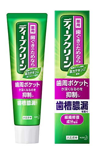 ディープクリーン 薬用ハミガキ 歯槽膿漏・口臭予防 100g [医薬部外品]