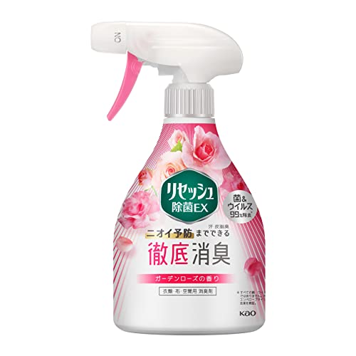 リセッシュ 消臭芳香剤 液体 除菌EX ガーデンローズの香り 本体 370ml